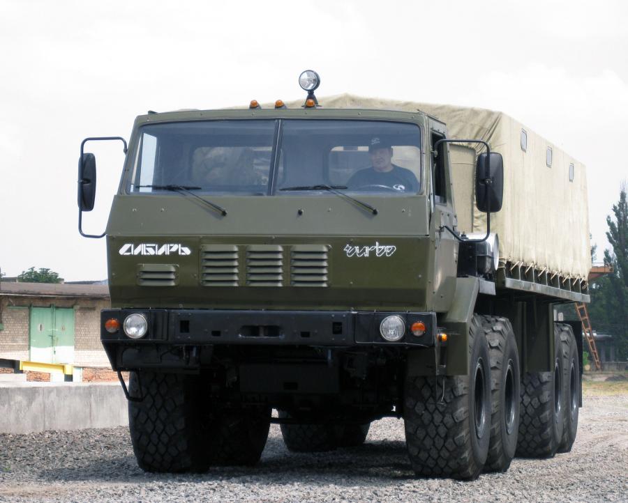  КрАЗ-7Э-6316 8x8 Сибирь Опытный 1988 года  (фото 4 из 4)